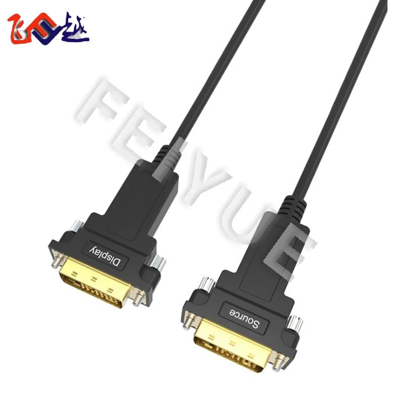 Active Fiber Optic DVI Cable 4K 60Hz 10m 50m 100m