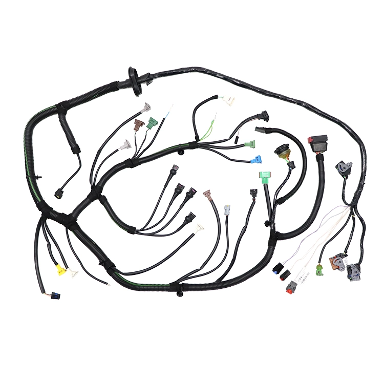 OEM ODM Custom Customized IATF16949 ISO9001 Factory Supply Auto Automotive Audi Engine Wire Wiring Harness with Jst Molex Tyco Deutsch Connector