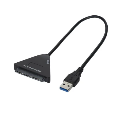 USB 3.0 A Stecker auf 15+7 22 Pin SATA Kabeladapter