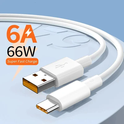 Fabrik Premium 6A Super Schnellladekabel USB C Kabel Typ C Schnellladegerät Datenkabel für Samsung