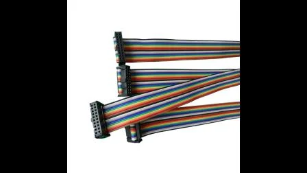 OEM-kundenspezifische wasserdichte Automatisierungs-Kabelbaum-Kabelbaugruppe für medizinische Geräte Awm 20624 80c 60V VW-1 FFC, 24-poliges flaches FFC-VGA-Lvds-Kabel