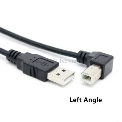 Links abgewinkeltes Mini-USB-5-poliges auf USB 2.0-A-Stecker, 90 Grad abgewinkeltes USB-Kabel für MP3, MP4, GPS, Smartphone, Tablet