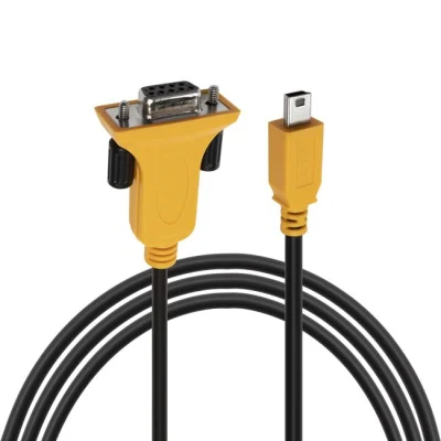 Mini-USB 2.0-Stecker auf RS232dB9-Buchse, Adapter-Verlängerungskabel