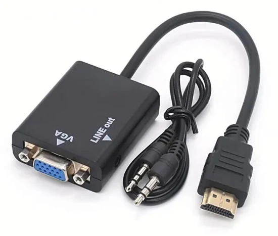 Hochwertiges Hochgeschwindigkeits-USB 3.0-zu-VGA-Adapter-Konverterkabel