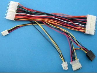 Computer-Kabelbaum-Kabelsatz, SATA-Stecker und Molex Mini Fit, 24-polig