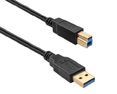 USB 3.0-Druckerkabel, A-Stecker auf B-Stecker, Drucker-USB-Kabel für Druckerscanner